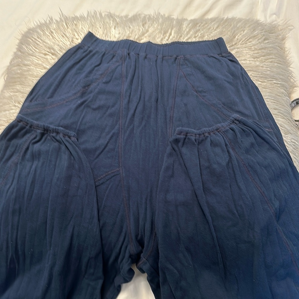 Free People Intimately drop crotch cotton lounge pants